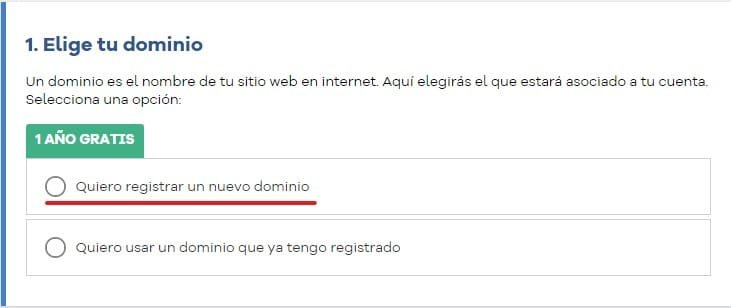 Registrando dominio gratis